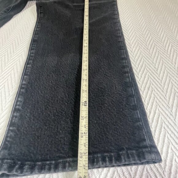 J. Crew Classic Straight Jeans Women's 33 Black Denim Stretch Full Length - Picture 7 of 7